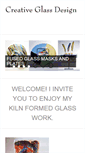 Mobile Screenshot of creativeglassdesign.com